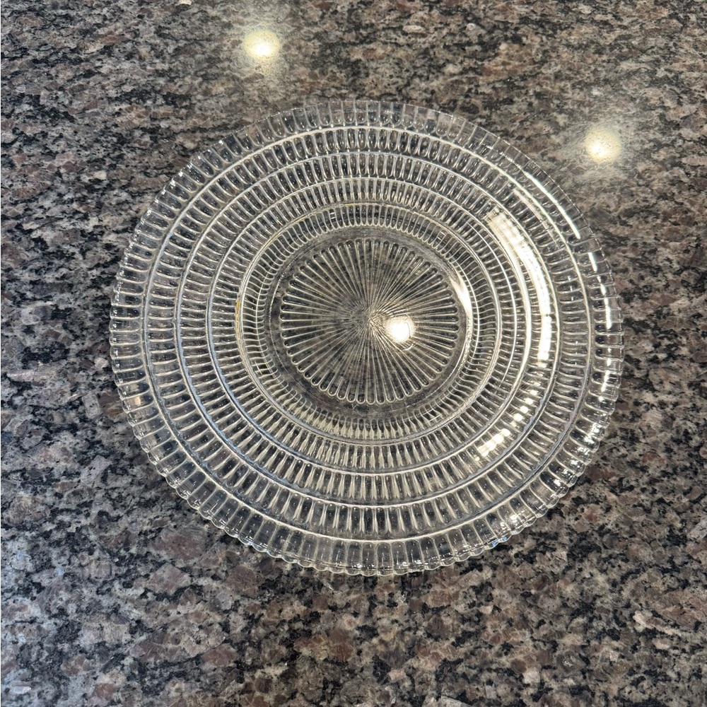 Crystal Serving Platter